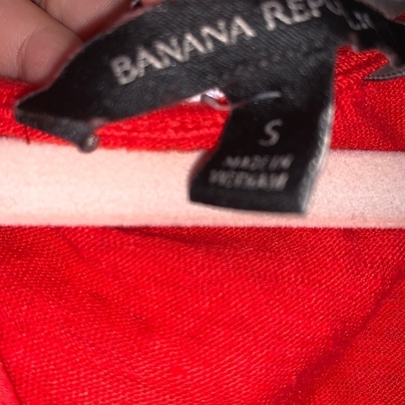 Banana Republic Red Tank Blouse - Picture 2 of 3
